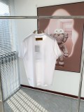 Louis Vuitton High Street Logo Printed Short Sleeved Unisex Cotton Casual T-shirt
