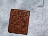 Loewe Couple Embroidered Logo Casual Sports Pants