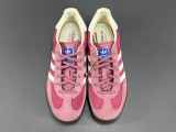 Adidas Gazelle Indoor Pink Cloud White Women Casual Board Shoes Fashion Sneakers