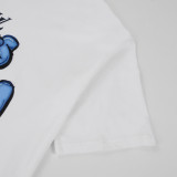 Louis Vuitton High Street Logo Printed Short Sleeve Unisex Versatile Casual T-shirt