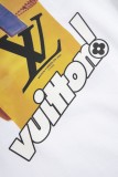 Louis Vuitton High Street Shopping Bag Printed T-shirt Unisex Fashion Casual Short Sleeves