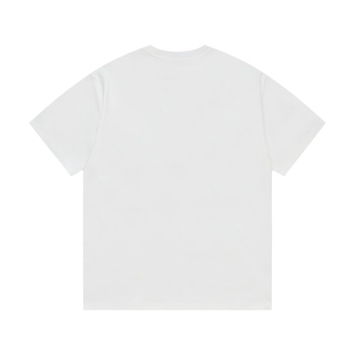 Louis Vuitton Classic Logo Printed Short sleeved Unisex Cotton Round Neck T-shirt
