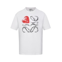 Loewe New Love Printed T-shirt Unisex Loose Casual Short Sleeves