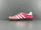 Adidas Gazelle Indoor Pink Cloud White Women Casual Board Shoes Fashion Sneakers