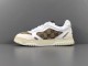 Gucci Re-Web Classic Unisex Sneakers White Brown Fashion Casual Street Sports Board Shoes