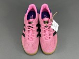 Adidas Gazelle Indoor Bliss Pink Purple Women Casual Board Shoes Fashion Sneakers