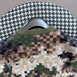 Louis Vuitton Camouflage Mosaic Knitted Short Fashion Casual Long Sleeve Pullover