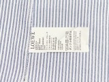 Loewe Classic Leather Logo Pocket Striped Shirt