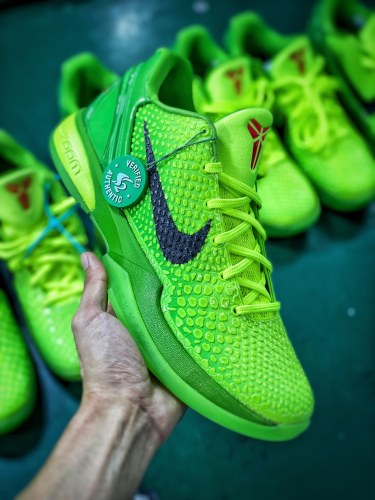 Nike Kobe 6 Protro Green Apple Men Basketball Sneakers Shoes