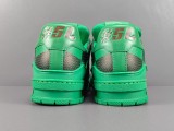 Louis Vuitton Trainer Fashion Low Casual Board Shoes Men Checker Rendering Sneakers Green