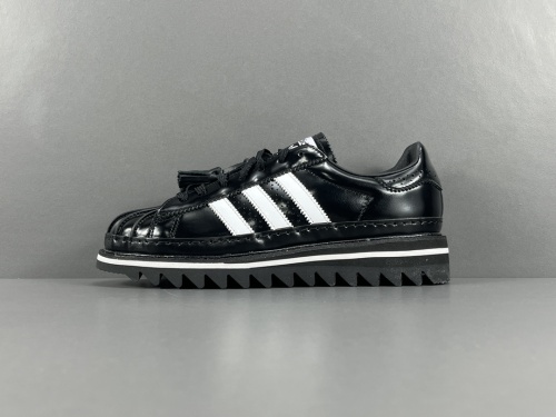 CLOT x Adidas Superstar Sawtooth Casual Board Shoes Unisex Fashion Sneakers