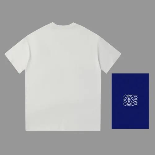 Loewe High Street Embroidered T-shirt Unisex Loose Casual Short Sleeves