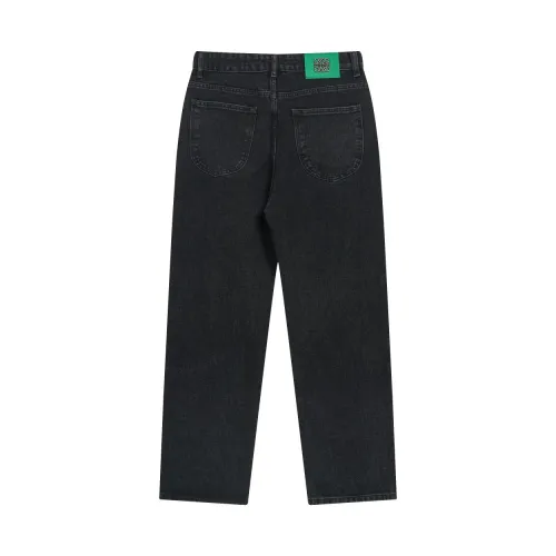 Loewe Classic Big Logo Printed Men's Fashion Casual Denim Jeans