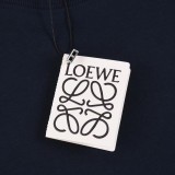 Loewe Panda Embroidery T-shirt Unisex Fashion Casual Short Sleeves Multiple colors