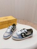 Fendi FD Match Retro Casual Sneakers Unisex Street Board Shoes
