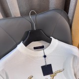 Louis Vuitton Classic Logo T-shirt Fashion Casual Breathable Short Sleeve