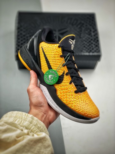 Nike Kobe 6 Lightbulb Men Basketball Sneakers Shoes