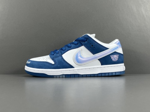 Born x Raised x Nike Dunk SB Low Unisex Casual Skateboard Shoes Sneakers