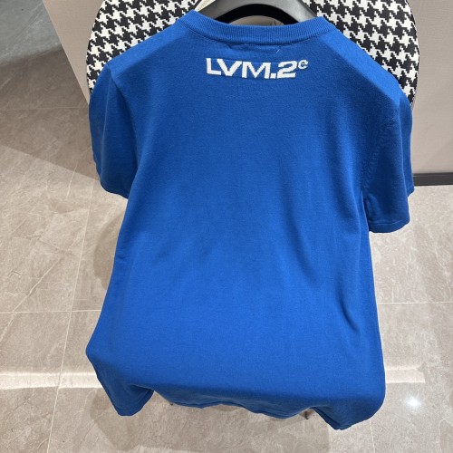 Louis Vuitton Letter Embroidery Short Sleve Street Casual T-shirt