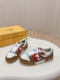 Fendi FD Match Retro Casual Sneakers Unisex Street Board Shoes