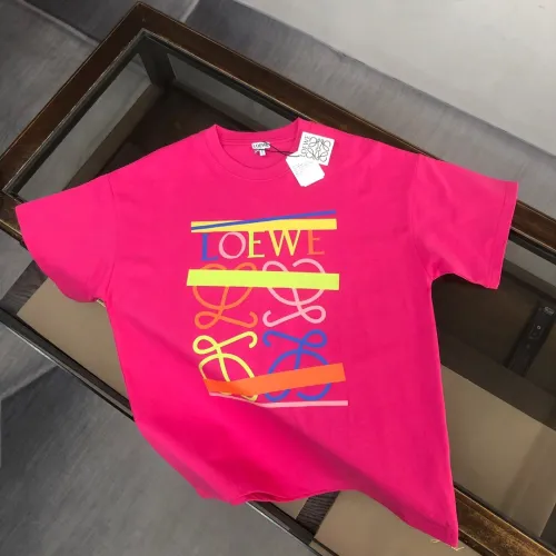 Loewe High Street Logo Print T-shirt Unisex Loose Casual Short Sleeves