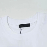 Prada Fashion Print T-shirt Unisex Casual Loose Short Sleeves
