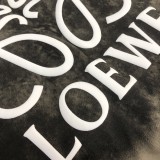 Loewe Foam Logo Print T-shirt Unisex Loose Casual Short Sleeves