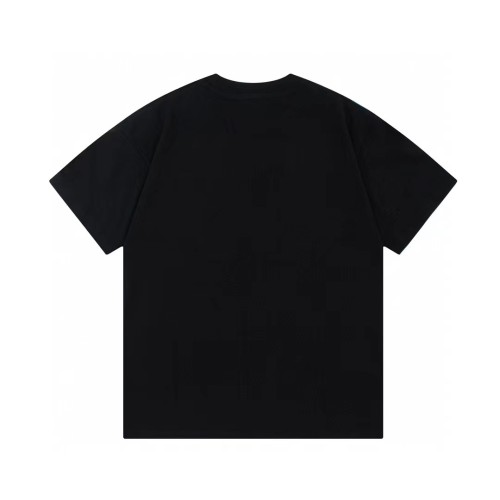 Prada Fashion Logo Printed T-shirt Unisex Loose Casual Short Sleeves