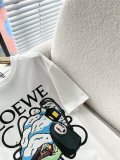 Loewe High Street Logo Printed Short Sleeve Couple Loose T-shirt