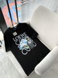 Loewe High Street Logo Printed Short Sleeve Couple Loose T-shirt