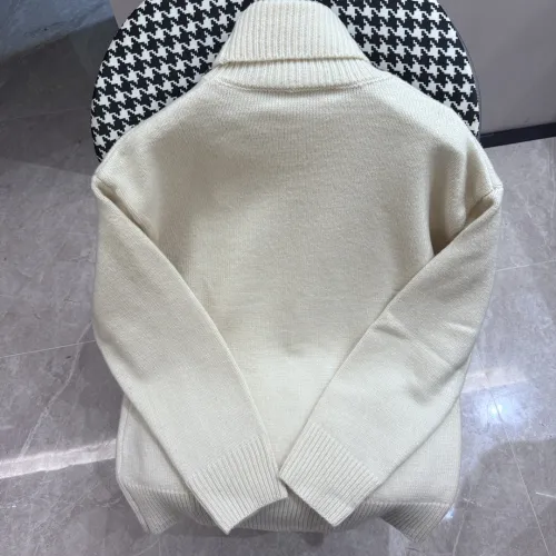 Ami Paris A Heart Logo Turtleneck Sweater Casual Fashion Pullover Hoodie