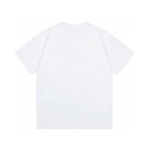 Prada High Street Printed T-shirt Unisex Casual Cotton Short Sleeves