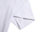 Prada Fashion Elk Logo Print T-shirt Unisex Casual Round Neck Short Sleeve