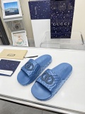 Gucci Unisex Thick-Bottomed Broadband One-Piece Flip-Flops Sandals