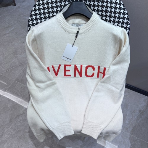 Givenchy Sequin Crew Neck Pullover Casual Fashion Classic Logo Embroidered Sweater Hoodie