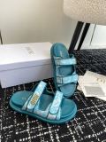 Dior Classic Women Velcro Slippers Casual Fashion Sandal