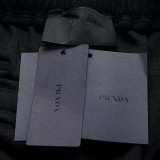 Prada Fashion Casual Drawstring Shorts Unisex Workwear Pants