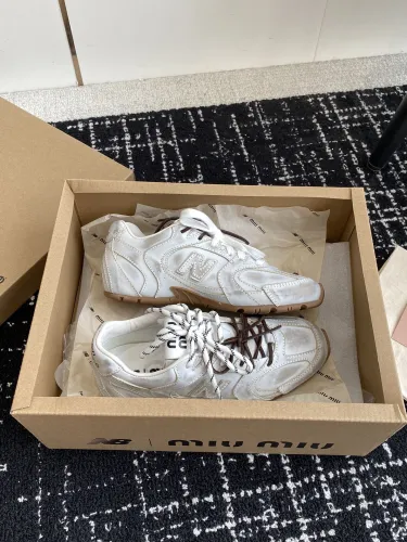 MiuMiu x New Balance NB530  Women Retro Casual Sports Shoes Sneakers