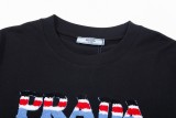 Prada High Street Toothbrush Embroidered Logo Short sleeved Unisex Casual Versatile T-shirt