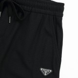 Prada Fashion Casual Drawstring Shorts Unisex Workwear Pants