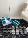 Dior Classic Women Velcro Slippers Casual Fashion Sandal