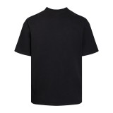 Prada Logo Print T-shirt Unisex Casual Round Neck Short Sleeve