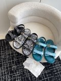 Dior Classic Women Velcro Slippers Casual Fashion Sandal