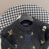 Louis Vuitton New Fashion Cardigan Casual Solid Classic Sweater Hoodie