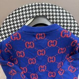 Gucci Fashion Classic Logo Jacquard Knitted Pullover Hoodie Casual Cardigan