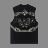 Prada New Logo Letter Printed Tank Top Unisex Versatile Vest
