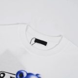 Prada New Bear logo printed short sleeved couple casual round neck T-shirt