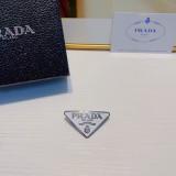 Prada New Fashion Classic Triangle Hair Clips