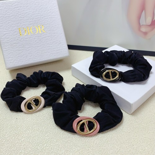 Dior Rubber Band New Pig Nose Logo Rubber Band Hairband