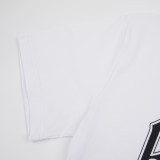 Burberry Letter Logo Print T-shirt Unisex Versatile Cotton Short Sleeves